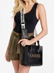 Сумка крос-боді через плече жіноча зі штучної шкіри маленька Guess 551037504 Чорна (1159840912) - зображення 2