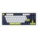 Игровая механическая клавиатура с RGB подсветкой Fantech ATOM87S MK877S Mori Blue Switch цвет Белый - изображение 1