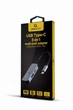 Док-станція Cablexpert USB-C 3-в-1 (A-CM-COMBO3-02) USB/HDMI/PD ( Сірий ) 27655 - изображение 2