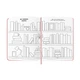 Дневник читательский «Lost in a good book» розовый - изображение 4