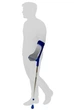 Костыль подлокотный Ossenberg Klassiker 220 DK Blue (2000213002141) - изображение 4