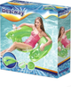 Fotel do plywania Bestway z raczkami i uchwytami na napoje 152 x 99 cm zielony 43118 (5908220472421) - obraz 1