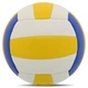 М'яч волейбольний №2 сувенірний зшитий машинним способом PVC SP-Sport VOLLEYBALL VB-1291 VB-1291 (№2, PVC, білий-жовтий-синій) - изображение 4