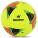 М'яч футбольний №5 PU ламінований гібридна зшивка HYBRID SOCCERMAX FB-4216 (PU, жовтий) - изображение 1