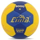 М'яч гандбольний CIMA VB-5000-3 розмір 3 (PU, р-р 3, зшитий вручну, жовтий-синій) - изображение 1