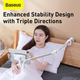Держатель Baseus Otaku life Rotary adjustment Lazy holder Pro (Applicable for phone / ipad) серебристый - изображение 7