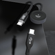 Ładowarka indukcyjna 2w1  Dudao A12MaxC PD 60W do Apple Watch / USB-C Black (6976625333516) - obraz 2