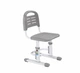 Комплект меблів парта FunDesk Ginepro Grey та крісло FunDesk SST3L Grey - зображення 8