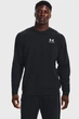 Кофта чоловіча Under Armour Ua Essential Fleece Crew XL Чорний 1374250-001 - зображення 1