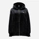 Толстовка на молнии с капюшоном на флисе женская Nike Sportswear Phoenix Oversized Fleece DQ5758-010 S Black/Sail (0196149282947) - изображение 19