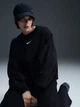 Свитшот на флисе оверсайз женский Nike W Nsw Phnx Flc Oos Crew DQ5761-010 M Черный (0196149285481) - изображение 5