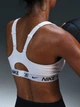 Спортивный топ для фитнеса женский Nike W Nk Df Indy Hgh Spt Bra FD1068-101 S Белый (0197596379556) - изображение 7