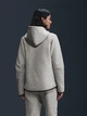Толстовка на молнии на флисе с капюшоном женская Nike W Nsw Tch Flc Wr Fz Hdy 2 HV6747-063 XL Серая (0197860247475) - изображение 2
