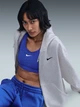 Толстовка на молнии на флисе с капюшоном оверсайз женская Nike W Nsw Phnx Flc Fz Os Hoodie DQ5758-051 S Серая (0198481264896) - изображение 6