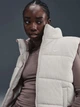 Теплий жилет короткий жіночий Nike W Nsw Tf Synfl Nk Clsc Vest FZ5922-072 S Молочний (0198484999412) - зображення 5