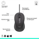 Комплект (Клавиатура и мышь) Logitech Signature Slim MK620 Wired Combo for Business Graphite (920-013349) - изображение 4