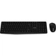 Комплект (Клавиатура и мышь) Canyon SET-W01 Keyboard+Mouse Wireless Black (CNE-HSETW01) - изображение 1