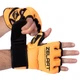 Перчатки для смешанных единоборств MMA PU Zelart BO-5699 Размер XS Оранжевый - изображение 1