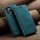 Чехол-книжка CaseMe из нубука для iPhone 11 Pro Бирюзовый - изображение 1