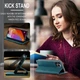 Чехол-книжка CaseMe из нубука для iPhone 11 Pro Бирюзовый - изображение 9