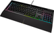 Klawiatura przewodowa Corsair K55 RGB PRO XT USB Black (4166778) - obraz 4