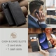 Чохол-книжка CaseMe із нубуку для Xiaomi 13T/Pro Чорний - зображення 6