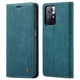 Чехол-книжка CaseMe из нубука для Xiaomi Redmi Note 11S 5G Бирюзовый - изображение 6