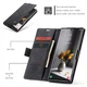 Чехол-книжка CaseMe из нубука для Samsung S24 Ultra Чёрный - изображение 3