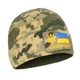 Шапка флісова Vik-Tailor з липучками Velcro MM-14 (піксель ЗСУ), Піксель, One Size - зображення 3