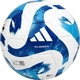 М'яч футбольний Adidas Tiro League HT2429 розмір 5, біло-синій - изображение 1