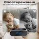 Настільний годинник з камерою відеоспостереження WiFi на акумуляторі (3353) - зображення 3