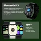 Смарт-годинник Smart watch Haylou Watch S6 Black з Bluetooth дзвінками та великим екраном - зображення 6