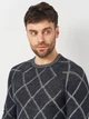 Джемпер мужской C&A 182626 S Черный с серым (LV2200004842950) - изображение 4