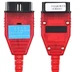 Авто сканер с переключателем FiatEcuScan KKL VAG 409.1 чип FTDI FIAT FT232RL+9241A Красный - изображение 4