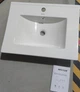 Раковина мебельная Mixxus Premium CUBIC-1501 610х460х170mm с отверстием под смеситель и переливом ( - изображение 4