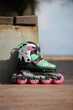 Детские ролики Rollerblade Microblade XT Black/Sea Green размер 36.5-40.5 (sk181) - изображение 8