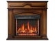 Каминокомплект ArtiFlame Inverno AF28S дуб антик 3D эффект живого огня и тления поленьев со звуком и обогревом - изображение 1