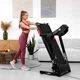 Беговая дорожка Hop-Sport HS-1000LB Wind красный - изображение 7