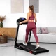 Беговая дорожка Hop-Sport HS-1000LB Wind красный - изображение 10