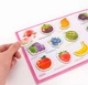 Магнітна книга пазл Фрукти Розвиваюча Іграшка Монтессорі Natura Puzzle 27 видів (SC03) - зображення 4
