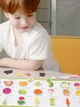Магнитная книга пазл Овощи Развивающая Игрушка Монтессори Natura Puzzle 27 видов овощей (SC02) - изображение 9