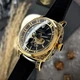 Наручные часы Awarder 021-3D Где бы ни была Gold-Black-Black Leather - изображение 3