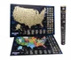 Скретч-карта США «My map, USA edition», в тубусе - изображение 2