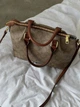 Сумка Coach Georgia Satchel Bag коричнево-бежевый - изображение 3