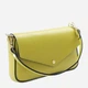 Сумка кросс-боди через плечо женская из натуральной кожи маленькая Bella Bertucci 8030-15-32 Желтая - изображение 4