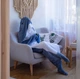 Пижама кигуруми акула Shark Blanket XL - 155-165 см Плед акула серо-синяя - изображение 1
