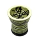 Чаша Sweet Bowls Unika Glaze Green для кальяну 7см глазур зеленого кольору під калауд класик - зображення 2