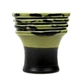 Чаша Sweet Bowls Unika Glaze Green для кальяну 7см глазур зеленого кольору під калауд класик - зображення 3