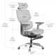 Крісло Mealux D2 Air Plus Grey (арт. HF-D2 Plus M/G) - изображение 4