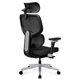 Крісло Mealux D2 Air Fabric Black (арт. HF-D2 F/B) - изображение 6